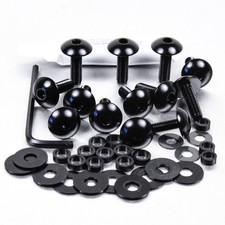 Kit visserie carenage en aluminium GSXR1000 K7-K8 Noir