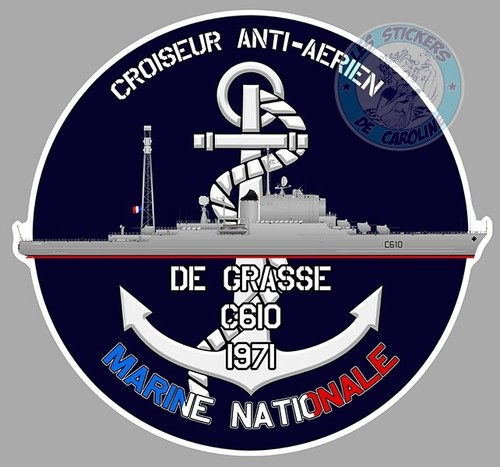 Autocollant marine nationale - marine,