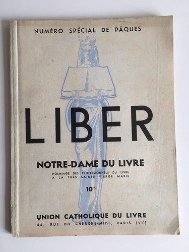 Revue liber union - union, catholique