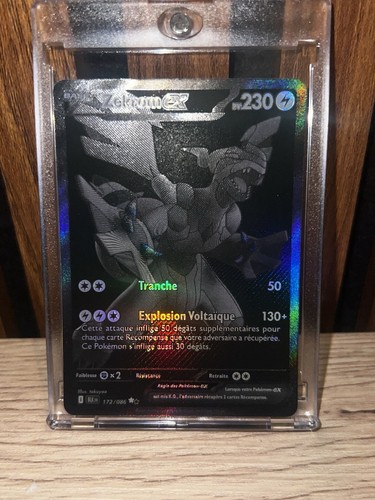 Carte pokémon zekrom - zekrom, ex