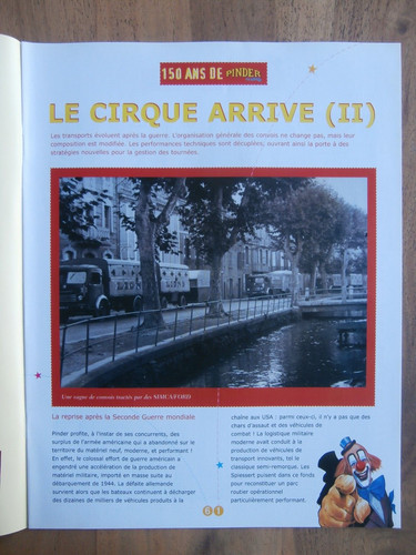Univers cirque pinder - l'univers,