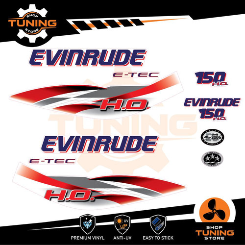 Kit autocollants pour moteur - d'autocollants,