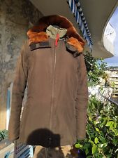 Tres Beau Blouson Ski Marron Capuche Vison D Elevage Prada 40 Fr Authentique 