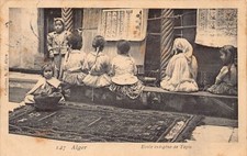 ALGÉRIE - Ecole indigène de tapis - Ed. Collection D. Z. 147