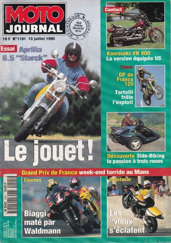 Moto journal 1191 - n°1191, aprilia