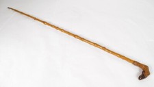 Antique wooden carved cane