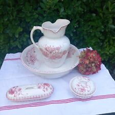 Ancien ensemble de Toilette BFK (Boch Frères Kéramis) Modèle MARS  1900