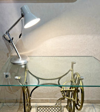 Ancienne Lampe Atelier Architecte industrielle  Vintage (Designer à identifier)