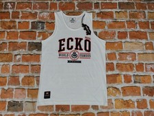 Nouveau ECKÖ UNLTD. ECKO Vintage D'été Débardeur T-Shirt Blanc Taille: M Nouveau