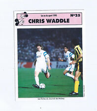 CHRIS WADDLE  LES AS DU SPORT