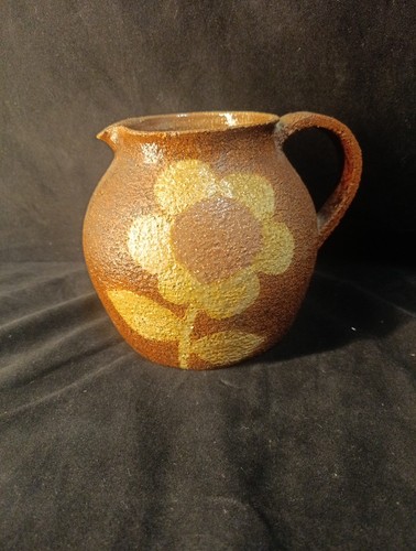 Cruche terre cuite motif - cruche,