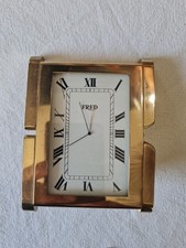 SUPERBE REVEIL BRONZE DORE