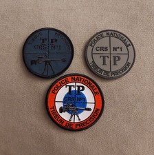 Lot écussons CRS 1 (lire