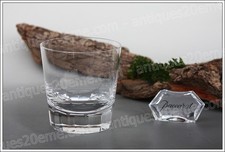 Verre à whisky en cristal de