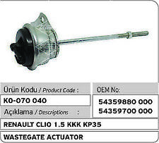 Renault - Dacia - Suzuki 1.5 DCI Turbo Wastegate Actuator 54359880000