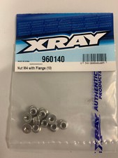 Xray NUT M4 WITH FLANGE 10PCS