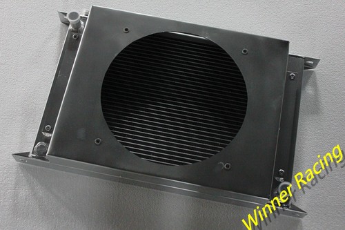 Aluminum radiator shroud fit - radiator, &shroud