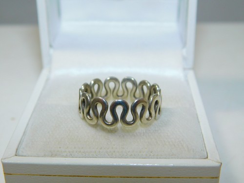 Bague argent zig zag - bague, en
