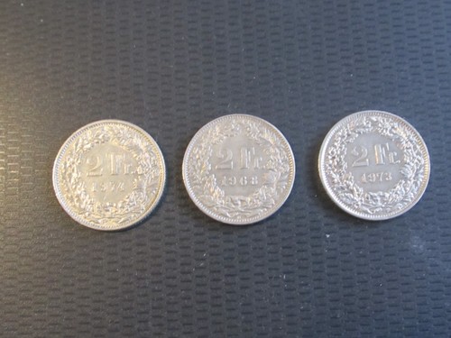 Francs suisse 3 pièces - ,
