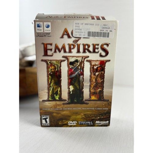 2006 age empires iii - age,