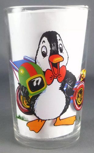 Nestor pingouin verre à - verre,