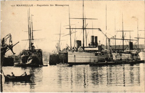 Cpa marseille paquebots des - marseille,