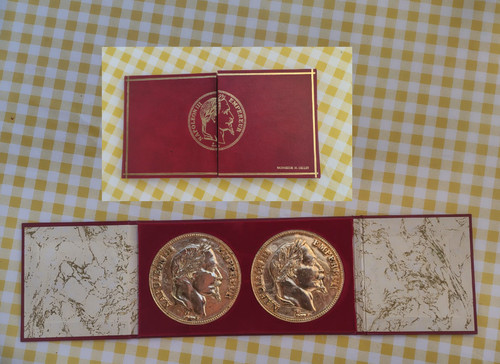 Medaille bronze doré - bronze,