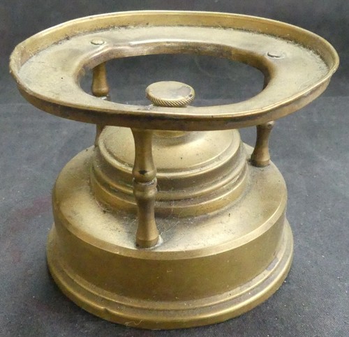 Réchaud laiton ancien - en,