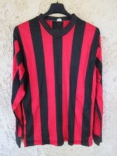 Maillot football porté n°12 vintage couleur NICE années 80 shirt trikot maglia M