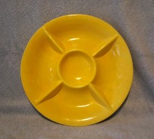 Plat à Apéritifs Jaune