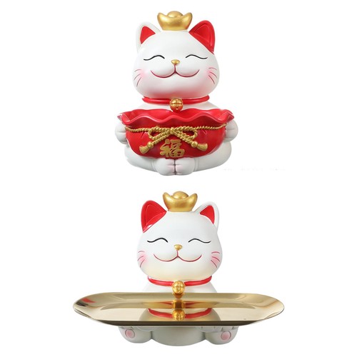 Statue chat plateau de - statue, ,