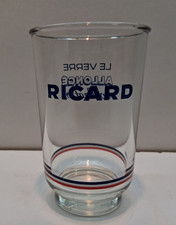 RICARD 1 verre collector trait de dose verre allongé long drink collector