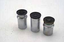 Leitz Wetzlar Allemagne 3 oculaires microscope - telescope
