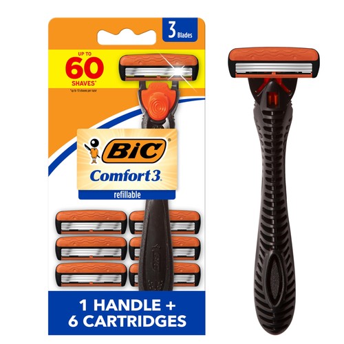 Bic comfort men - 3, refillable