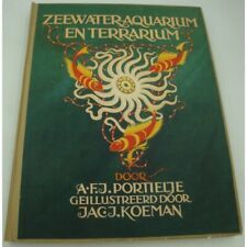 A. F.J. Portielje - Zeewater Aquarium en Terrarium - Jac. Koeman 1930 Verkade's 