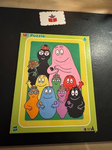 Puzzle barbapapa hasbro - mb, /