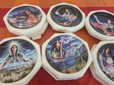 6 assiettes indiennes