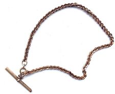 CHAÎNE DE MONTRE À GOUSSET DORE AVEC REMONTOIR FOCKET WATCH CHAIN ​​WITH WINDER