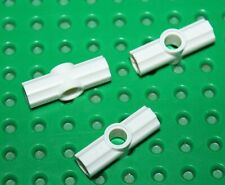 3 x Lego Technic White Axle Angled #2 ref 32034 set 9748 8096 8386 9495 7661 ...