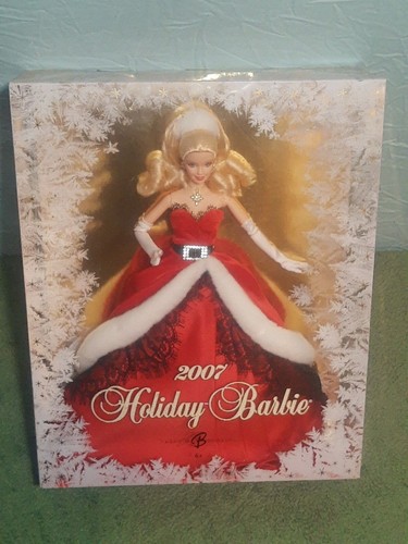 New 2007 holiday barbie doll - new,