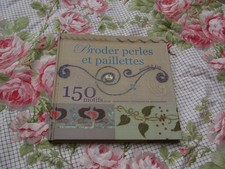 Livre rare "broder perles et