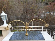  luminaire en laiton a deux