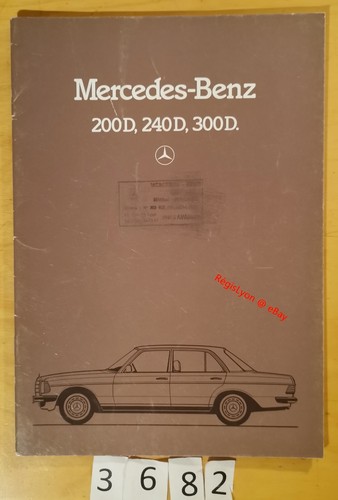 Mercedes 200 240 300 d - mercedes,