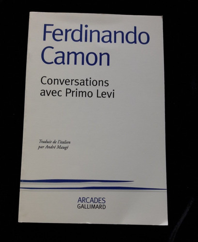 Conversations avec primo levi - conversations,