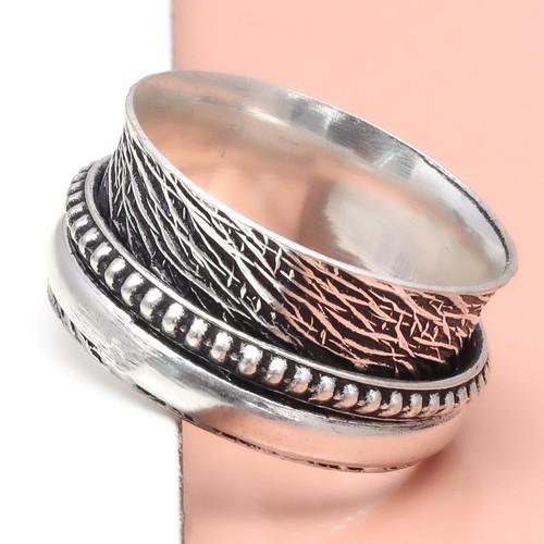 Bague toupie argent pour - bague, en