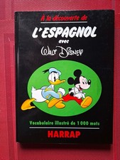 A la Decouverte de L'Espagnol avec Walt disney - 110 pages - Comme Neuf