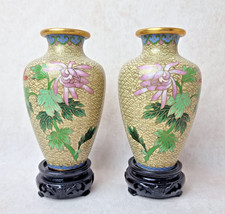 Duo de Vases en Émail