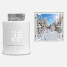 Thermostat de Radiateur Intelligent avec Chauffage Programmable et Télécommand