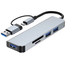 HUB USB 3.0 type-C 4K adaptateur vers HDMI, station 5 en 1 pour MacBook Pro Air