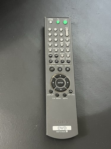 Sony rmt d153a dvd player - sony, rmt-d153a